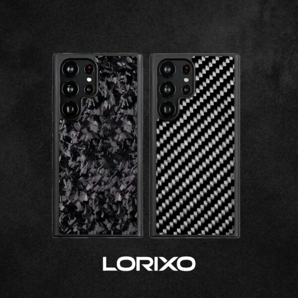 black & 3k classic carbon fiber samsung case